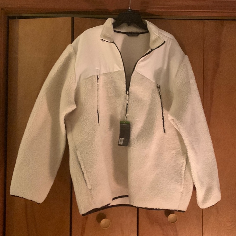 Brand new Sherpa fleece men’s jacket XXL